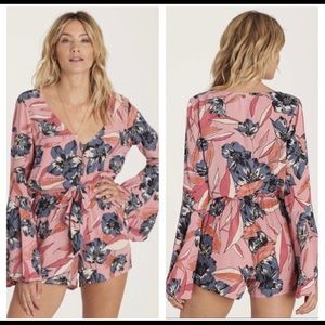 Billabong Floral Romper